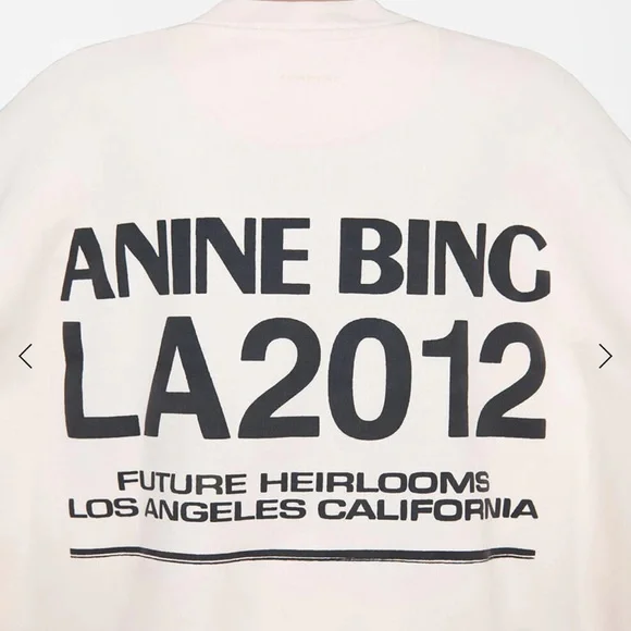 Anine Bing Jaci Sweatshirt Bing LA - Picture 9 of 11